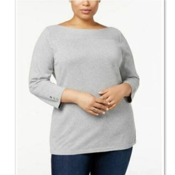 NWT Karen Scott Macy's 2 Piece Fall Bundle Plus 1X - Picture 6 of 10